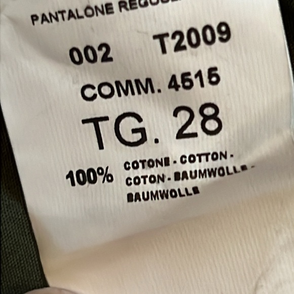 Department Five Olive Cuffed Pants Cropped - Picture 6 of 12